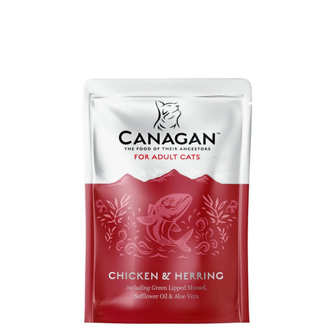 Hrana umeda pentru pisici Canagan Adult cu Pui&Hering 85 g
